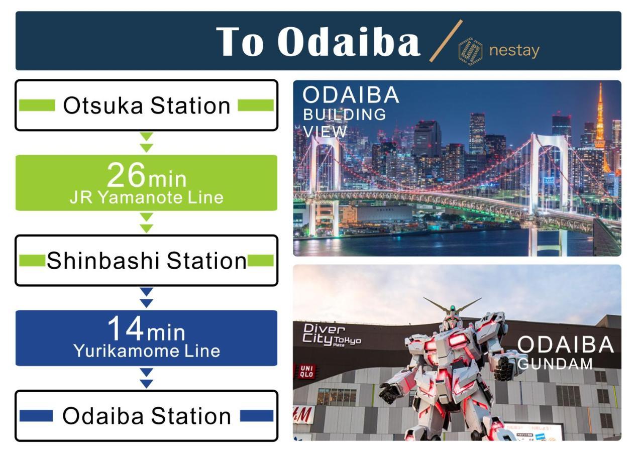 Nestay Inn Tokyo Otsuka 403 المظهر الخارجي الصورة
