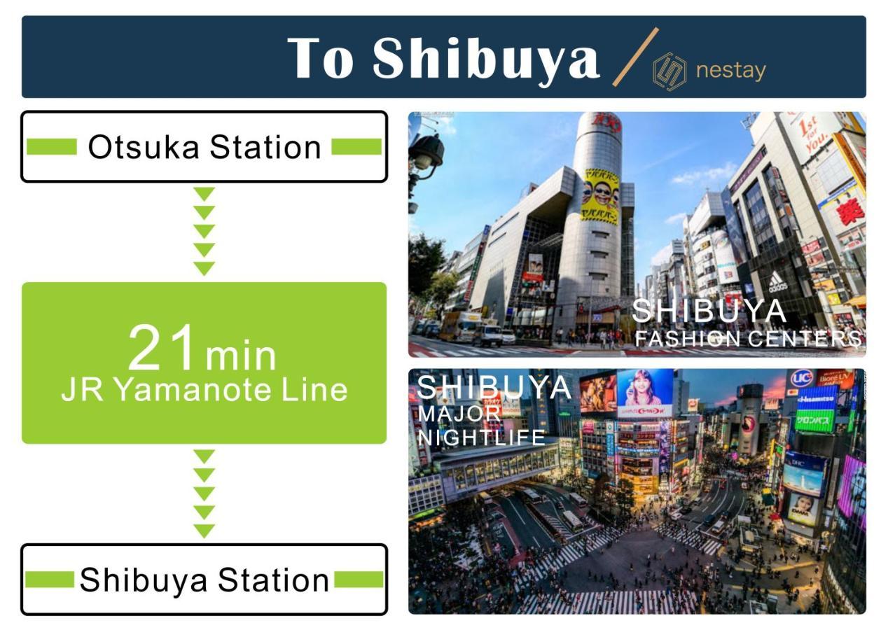 Nestay Inn Tokyo Otsuka 403 المظهر الخارجي الصورة